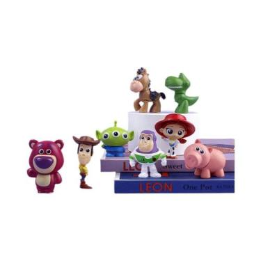 Imagem de Conjunto De Figuras De Ação Toy Story 8 Peças, Bonecos De Anime E Dese