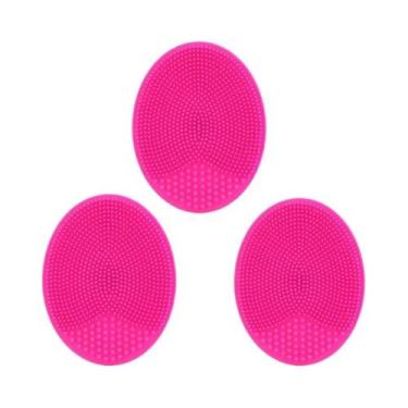 Imagem de Mini Escova De Limpeza Facial De Silicone, Exfoliador Suave Para Cuida