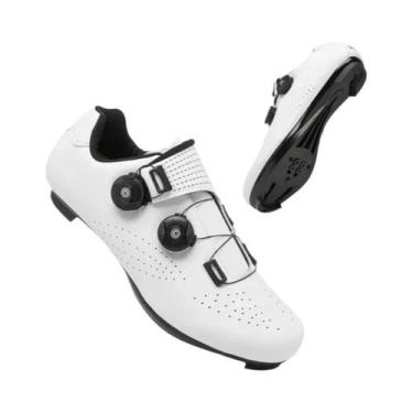 Imagem de Sapatos De Ciclismo Profissionais Masculinos SPD Com Clipe Plano Para 