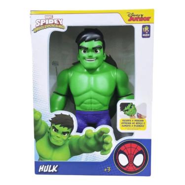 Imagem de Boneco Hulk Spidey Articulado Gigante 50 Cm Mimo - 0444