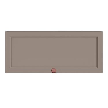 Imagem de Armário Aéreo Geladeira Unna 1 Porta Basculante 80cm Gris - Poliman Móveis Gris