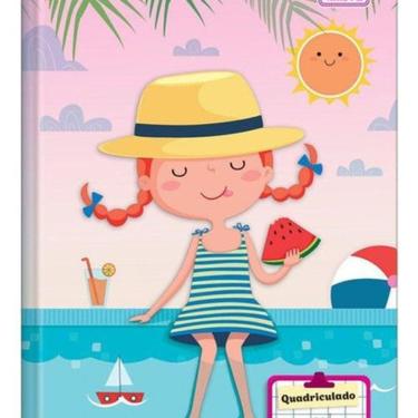 Imagem de Caderno Brochura Capa Dura Quadriculado Sapeca - 40 Folhas