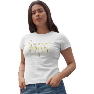 Imagem de Camiseta Orixás Umbanda Candomblé Ferramentas Feminina Baby Look - BLA