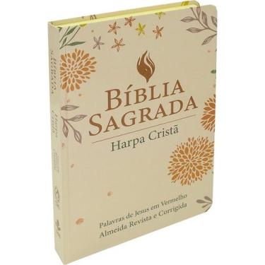 Imagem de Bíblia Sagrada com Harpa Cristã - Letra Grande - ARC - Ilustrada - SBB