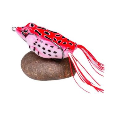 Imagem de Isca Artificial De Plástico Macio Tipo Sapo Para Pesca De Robalo Com A