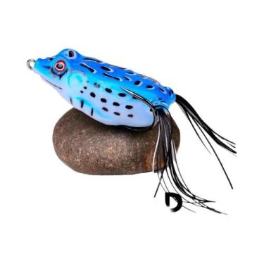 Imagem de Isca Artificial De Plástico Macio Tipo Sapo Para Pesca De Robalo Com A