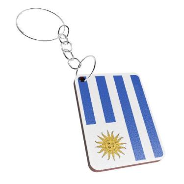 Imagem de Chaveiro Copa do Mundo Países  Lembrancinha Futebol - Bazar Dos Quadro