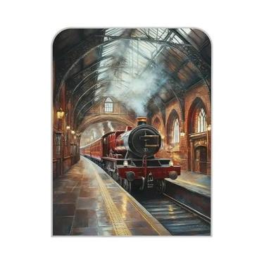 Imagem de Pôster Hogwarts Arte De Parede Em Tela Diagon Alley Impressões De Feit