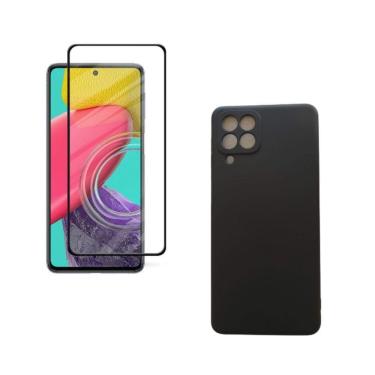 Imagem de Capa Capinha Aveludada + Película 3d/9d Para Galaxy M53 5g