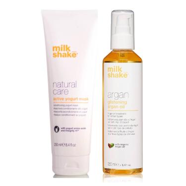 Imagem de Máscara capilar Milkshake Active Yogurt com óleo de argan 250mL