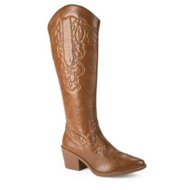 Imagem de Bota Dakota de Cano Longo Em Couro Feminina D2761-Feminino