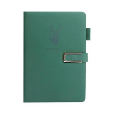 Imagem de Caderno Retro A5 De Couro Macio Com 160/360 Páginas Para Estudantes, E