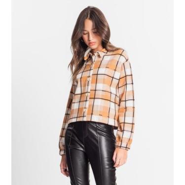 Imagem de Camisa Juvenil Feminina Manga Longa Minty Rosa, Rosa, 12