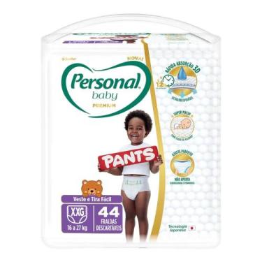 Imagem de Fraldas Personal Baby Premium Pants HIPER 1 Pacote Tamanho XXG com 44 