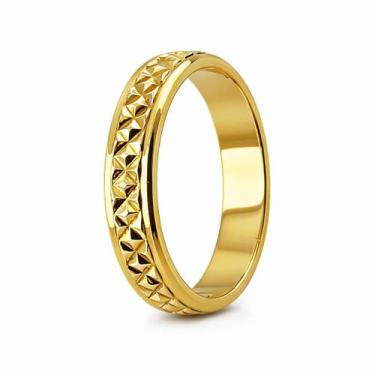 Imagem de Aliança em Ouro 18K 4,50 mm - Joia de Noivado ou Casamento - Justino R