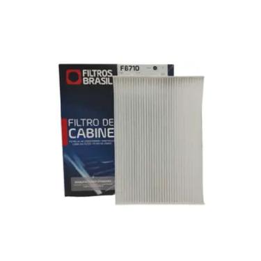 Imagem de Filtro de Cabine para Ar Condicionado FB710 Branco para Nissan Sentra 1.8-2.0 2000-2013 Filtragem de Ar em Não Tecido
