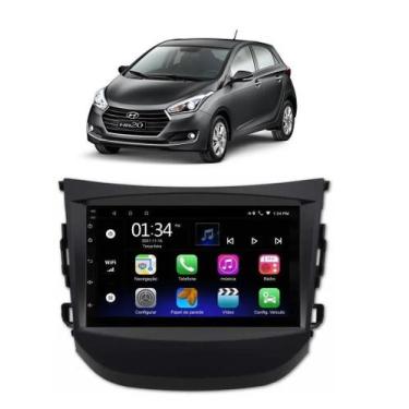 Imagem de Kit Multimídia HB20 2012 / 2019 7 Pol Android Carplay 2/32GB - 701KC F