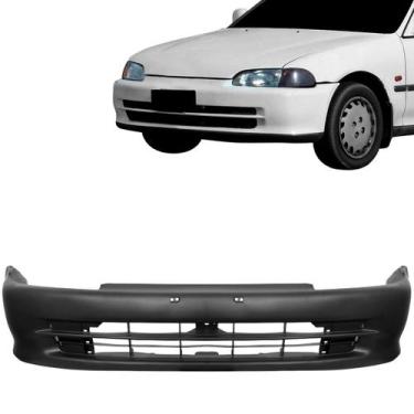 Imagem de Parachoque Dianteiro Civic Sedan 4 Portas 92 93 94 95 Preto - BBSI
