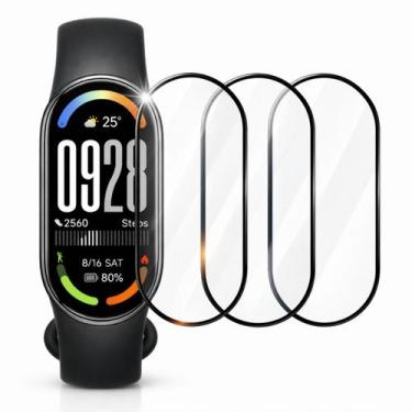 Imagem de Kit 3 Películas Nano Gel Para Xiaomi Mi Band 8/9/10 Hidrogel - 01Smart