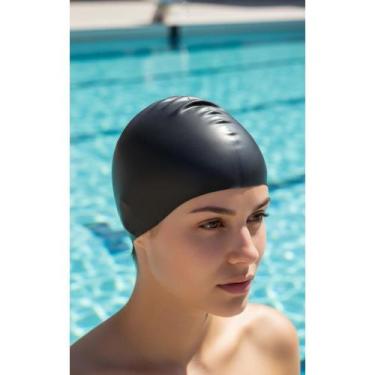 Imagem de Touca de Natação BIG: Cabelos Volumosos Secos e Protegidos - Congratul
