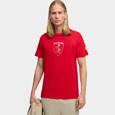 Imagem de Camiseta Puma Ferrari Tonal Shield Masculina-Masculino
