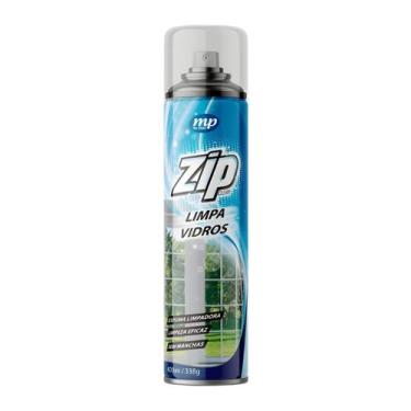 Imagem de Limpa Vidros Spray Remove Gorduras Sujeiras Espelhos Vitrine 300ml Zip