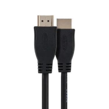 Imagem de Cabo Hdmi X Hdmi 2.0 4K,15 M, Chf 2015, Preto - Intelbras