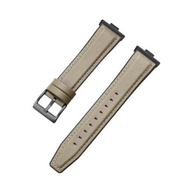 Imagem de Pulseira De Couro Para Huawei Watch Fit 3 2 1, Acessório De Substituiç