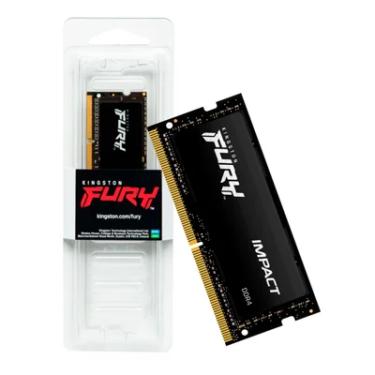 Imagem de Memória Kingston HyperX SODIMM, 32GB, 3200MHz, DDR4, CL20, 260-PIN, Para Notebook - KF4...