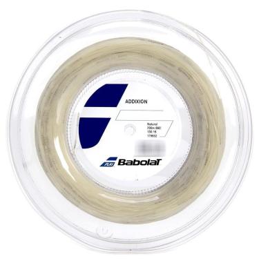 Imagem de Corda Babolat Addixion 16L 1.30mm Champanhe - Rolo com 200 metros-Unissex