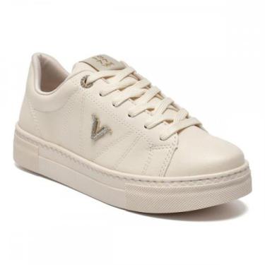 Imagem de Tenis Via Marte 13802104 Napa Flatform Feminino, Off white, 36