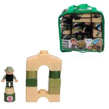 Imagem de Blocos de montar soldados 36 pcs - ETILUX