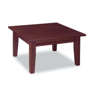 Imagem de Mesa de Centro Quadrada Colonial Madeira Maciça Weihermann, Castanho C