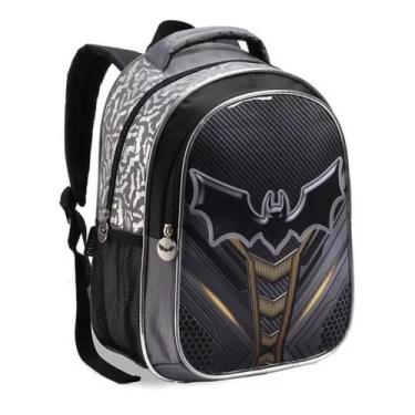 Imagem de Mochila bolsa de Costa Morcego Menino Denlex - 1378, Preto
