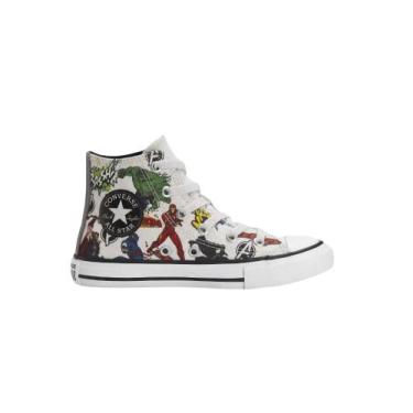 Imagem de Tênis Converse Chuck Taylor All Star Infantil - Vingadores - Cano alto