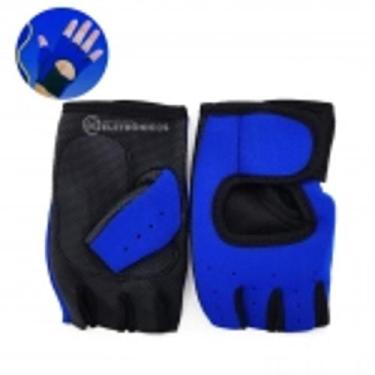 Imagem de Luva Meio Dedo Protetor De Mão Para Academia Motociclistas, Motocross,