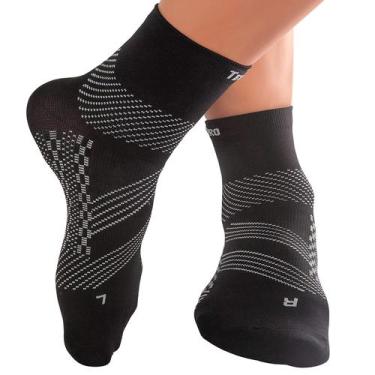 Imagem de Meia de compressão TechWare Pro Ankle Support para fascite plantar