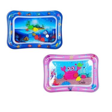 Imagem de Tapete Atividades Bebê Infantil Água Interativo Inflável - Arts, Rosa