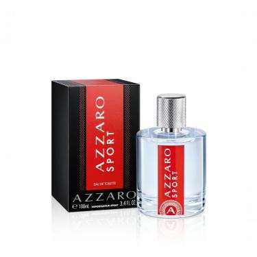 Imagem de Eau de Toilette Azzaro Sport Pour Homme Masculino Cítricas Aromáticas Fougère 100ML Azzaro