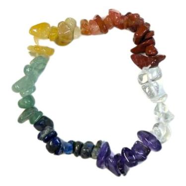 Imagem de Kit Pedras 7 Chakras + Pulseira 7 Chakras + Pingente Coração - Mandala