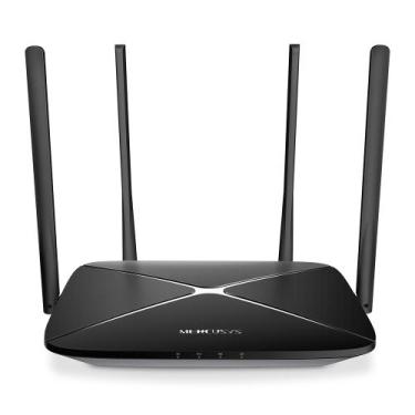 Imagem de Roteador Wi-fi 5 Gigabit Dual Band AC1200 Mercusys C/Fonte S/CX