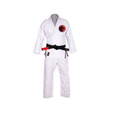 Imagem de Kimono Jiu jitsu Trançado Blackdragon One - Branco - BLACKDRAGON KIMON