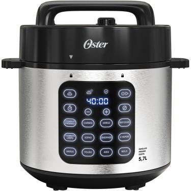 Imagem de Panela de Pressão Elétrica OPAN930 Digital Multifuncional Oster Cadence - Inox