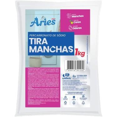 Imagem de Tira Manchas Roupas Brancas e Coloridas Ação Total Novo Aries 1kg Perc