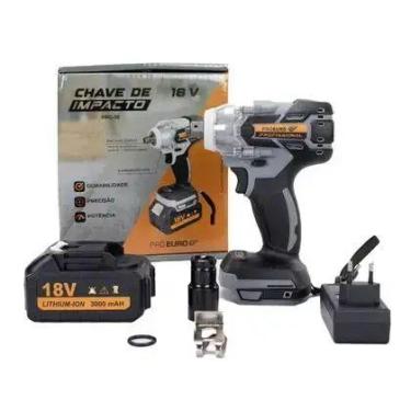 Imagem de Chave de Impacto Brushless 18V 300Nm com 2 Baterias Pró Euro