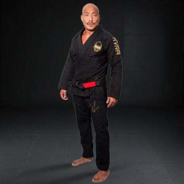 Imagem de Kimono Jiu Jitsu KVRA The X Preto Kimono Jiu Jitsu KVRA The X Preto A2