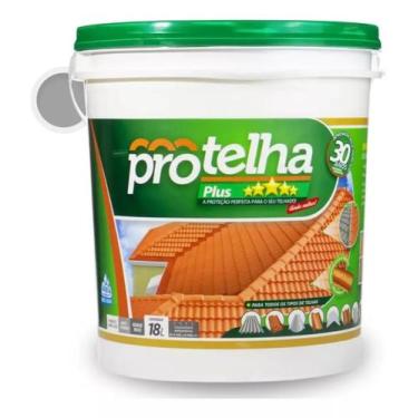 Imagem de Tinta Impermeabilizante Flexível Protelha Plus 18L Cristal, Cinza