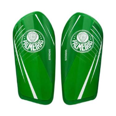 Imagem de Caneleira De Futebol Palmeiras Estádios Verde - Infantil Tamanho:PCor: