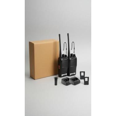 Imagem de Kit 2 Rádios Comunicador 16 Canais UHF 400-470MHz - Congratulations St