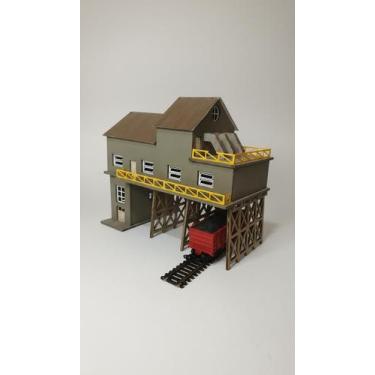 Imagem de Maquete Ferroviária Estrutura Carvoeira HO 1:87 - Congratulations Stor